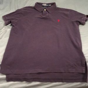Ralph Lauren Polo navy blue medium custom fit